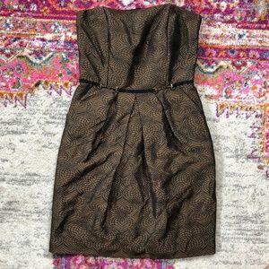 Antonio Melani strapless formal prom dress party